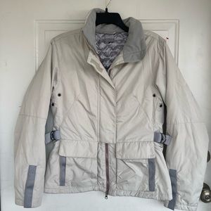 Nike Vintage Lined Jacket Womens Full Zip Coat size S